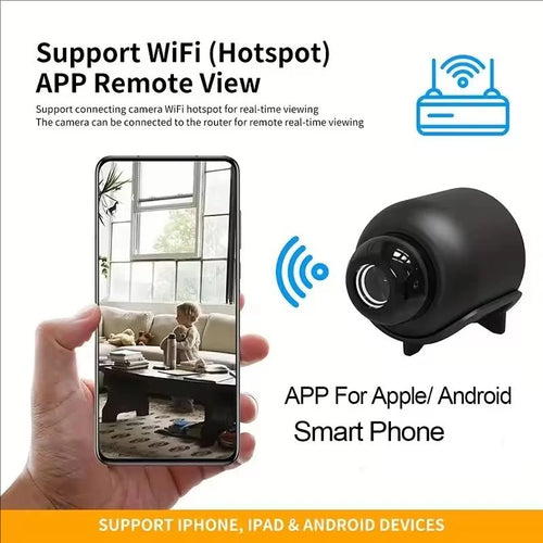 1080P New X5 Mini Camera Clear Night Vision Light Weight Portable Premium Cams Motion Detection Wireless Surveillance Camera